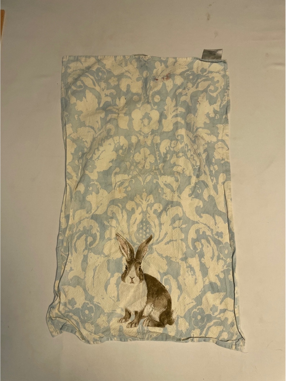 Williams-Sonoma Cotton Kitchen Towel with Rabbit Design